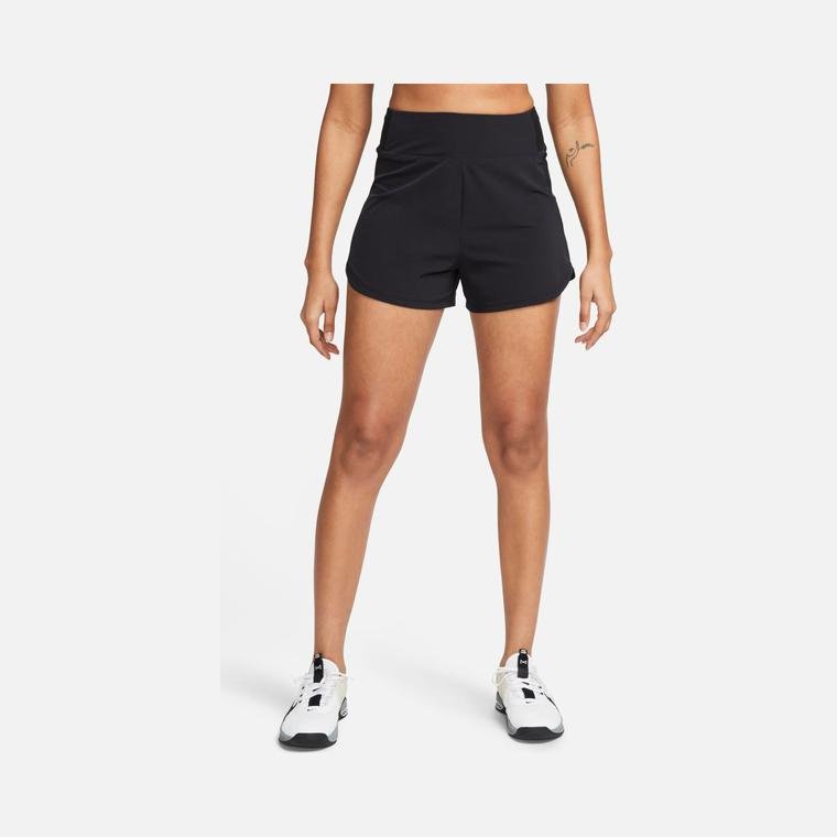 Nike Dri-Fit Fitness High-Waisted 3" Brief-Lined Training Kadın Şort