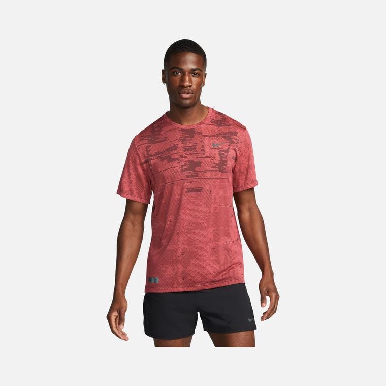 Nike Dri-Fit ADV Run Division Techknit Running Short-Sleeve Erkek Tişört