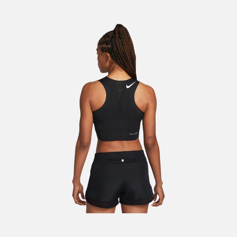 Nike Dri-Fit ADV AeroSwift Cropped Running Kadın Atlet