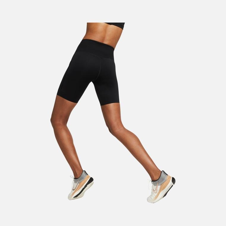 Nike Dri-Fit Go Firm-Support High-Waisted 20cm (approx.) Biker Training Kadın Şort