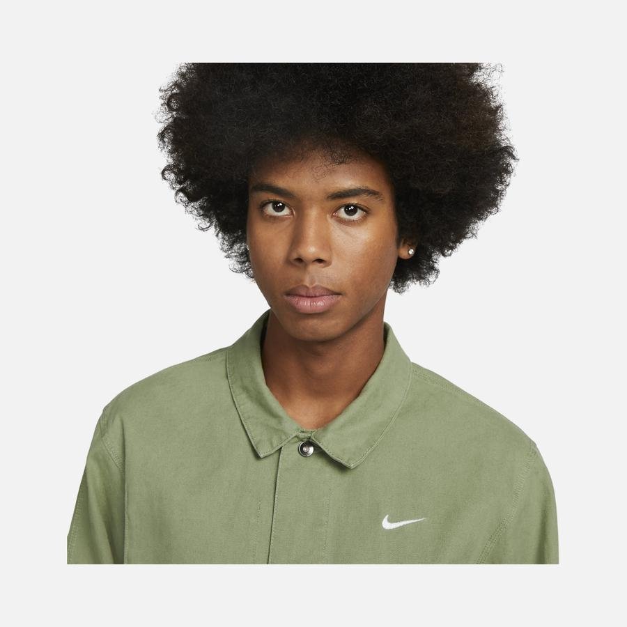  Nike Sportswear Life Unlined Chore Coat Full-Button Erkek Ceket