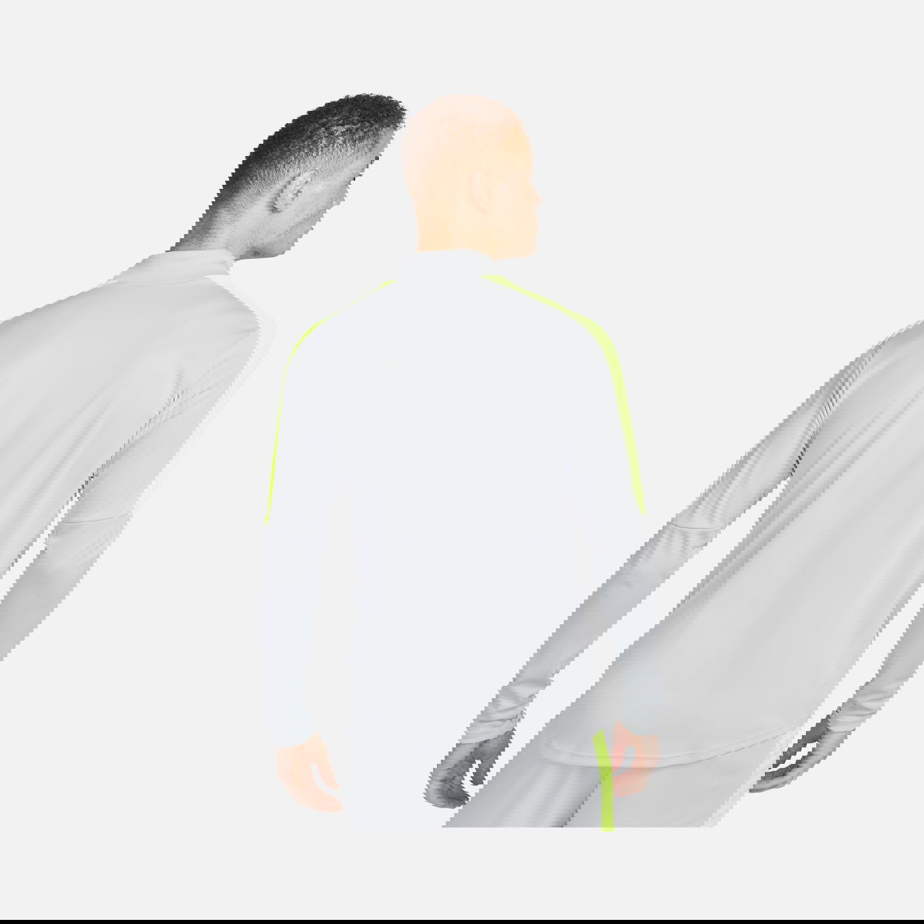 Nike Dri-Fit Academy 23 Soccer Drill 1/2-Zip Long-Sleeve Erkek Tişört