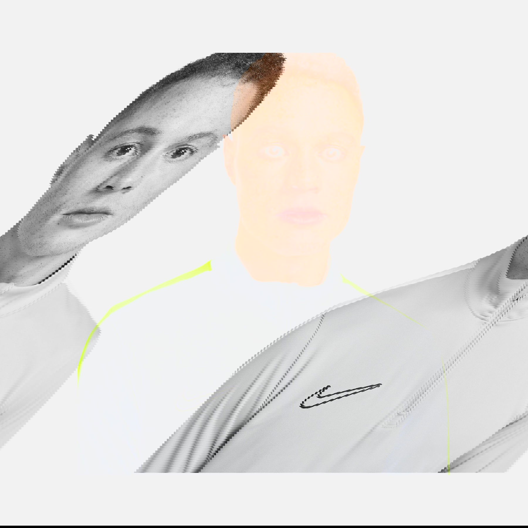  Nike Dri-Fit Academy 23 Soccer Drill 1/2-Zip Long-Sleeve Erkek Tişört