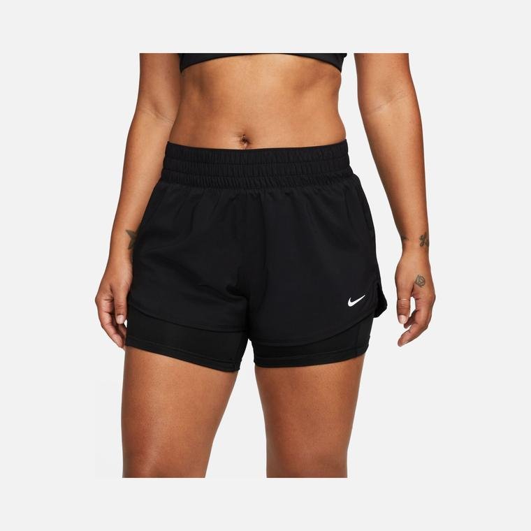 Nike One Dri-Fit Mid-Rise 8cm (approx.) 2-in-1 Training Kadın Şort