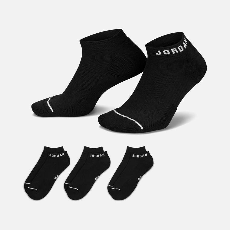 Nike Jordan Everyday No-Show (3 Pairs) Unisex Çorap