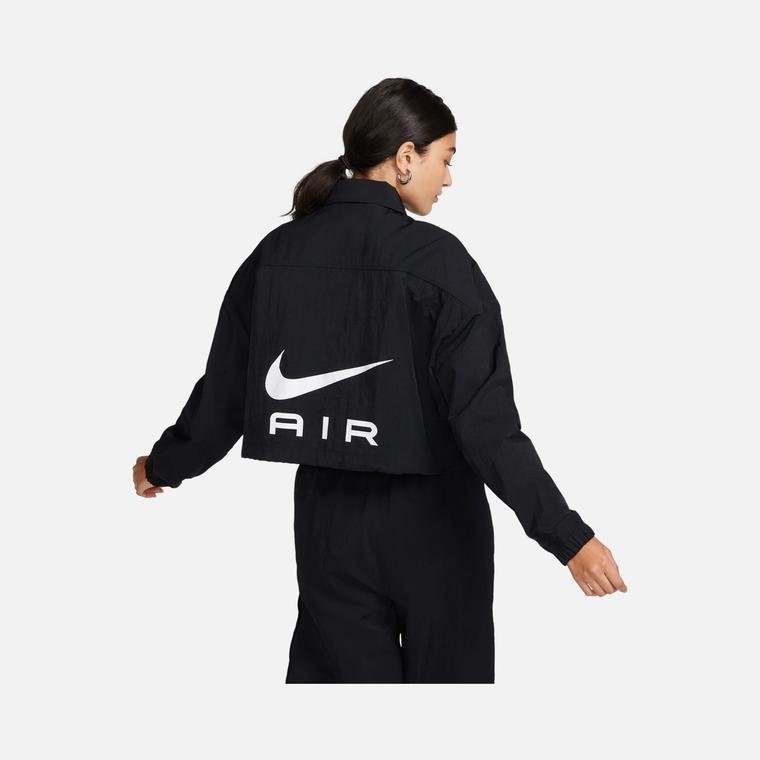 Nike Sportswear Air Woven Mod Crop Full Snap Fastener Kadın Ceket