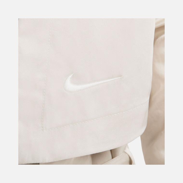 Nike Sportswear Essentials Trench Full Zipper & Snap Fastener Hoodie Kadın Ceket