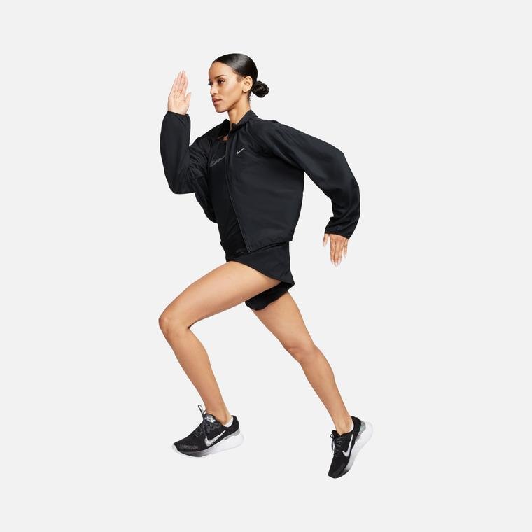 Nike Dri-Fit Swoosh HBR Race Day Running Full-Zip Kadın Ceket