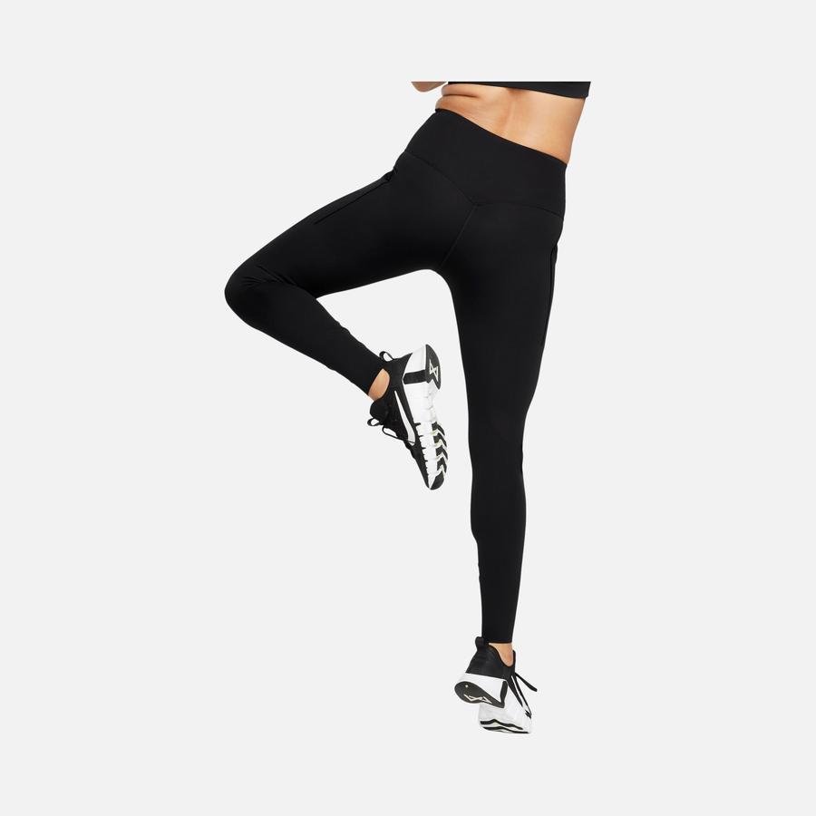 Nike Universa Orta Destekli Normal Belli Cepli Tam Boy Kadın Taytı