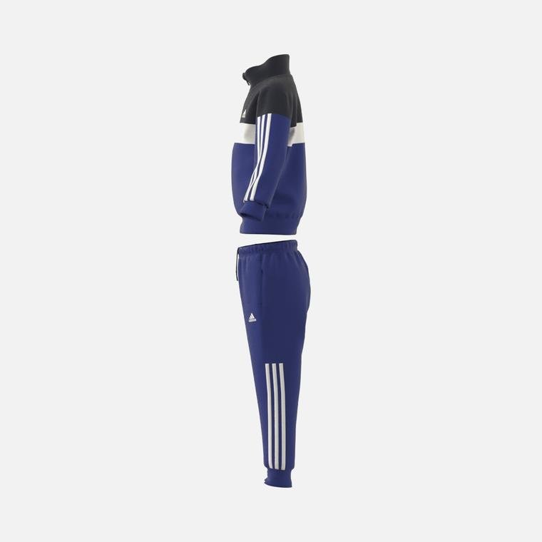 adidas Sportswear Tiberio 3-Stripes Colorblock Shiny Çocuk Eşofman Takımı