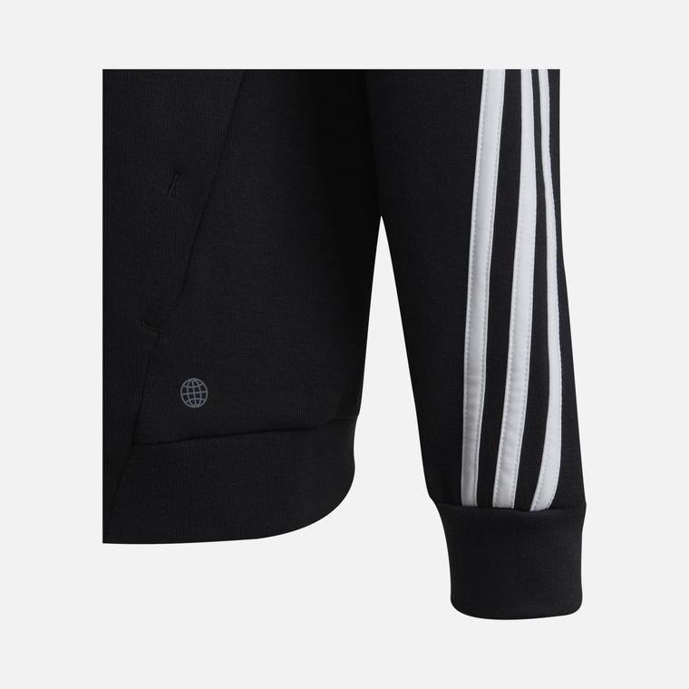 adidas Sportswear Future Icons 3-Stripes Full-Zip Hooded Çocuk Sweatshirt
