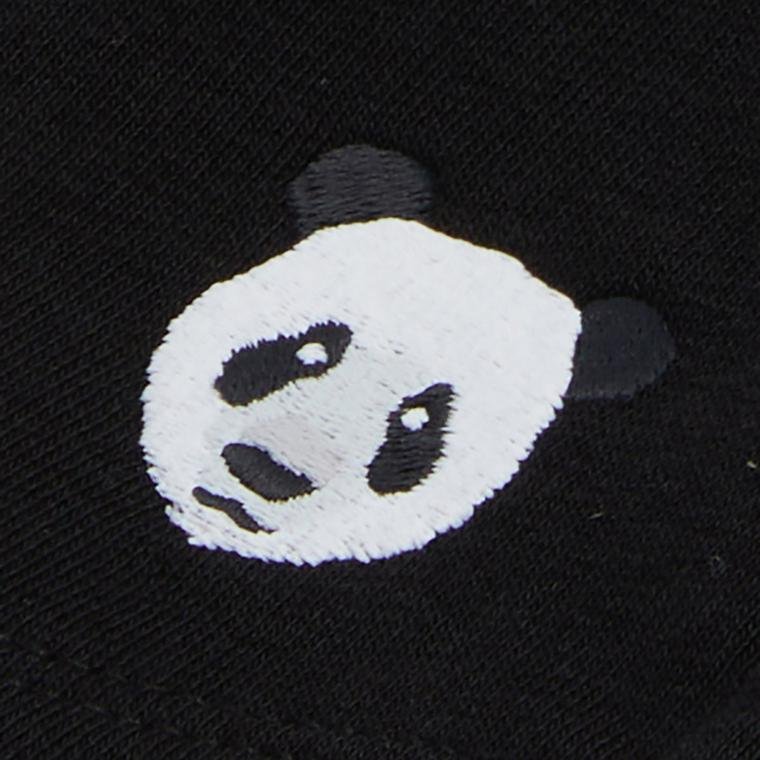 WWF Sportswear Panda Embroidered Regular-Fit High Waist Kadın Şort