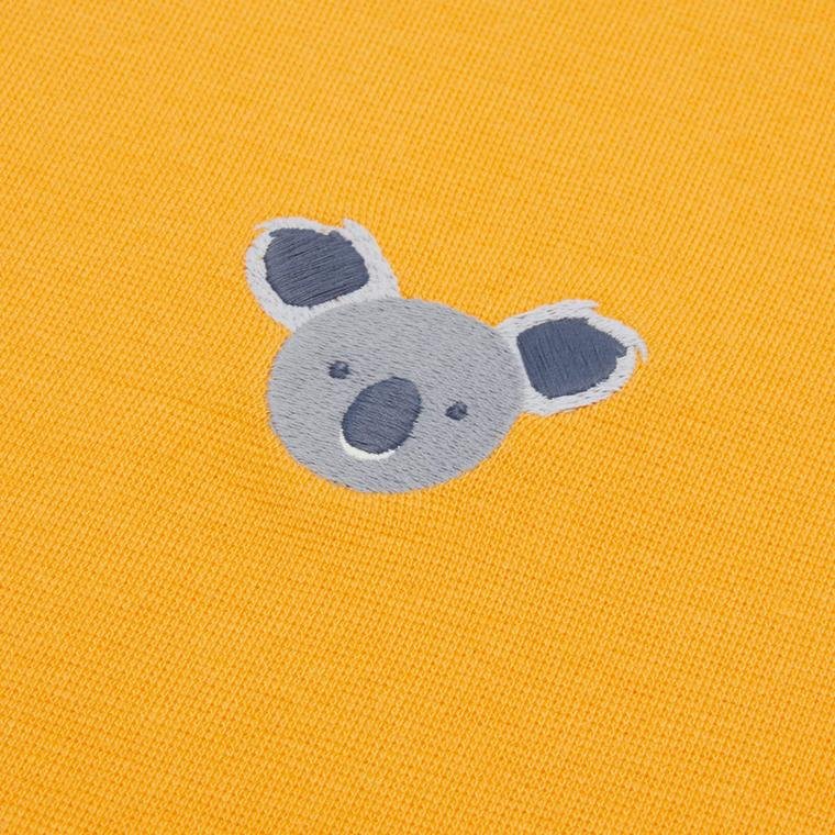 WWF Sportswear Koala Embroidered Cropped Kadın Atlet