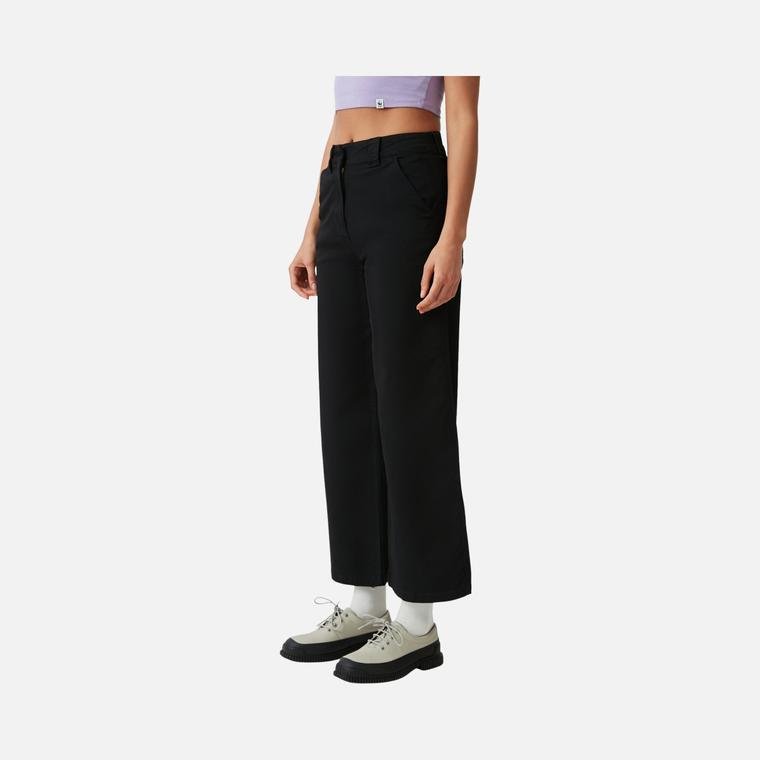 WWF Sportswear Kızıl Tilki Embroidered Regular-Fit Wide Leg Kadın Pantolon