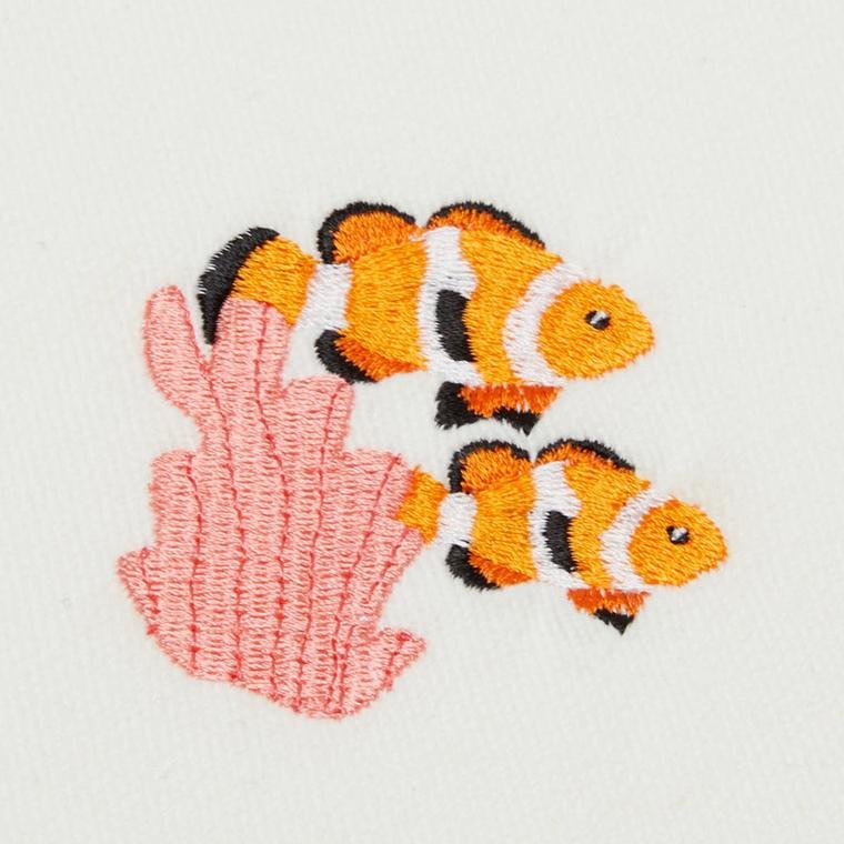 WWF Sportswear Palyaço Balığı Embroidered Kadın El Çantası