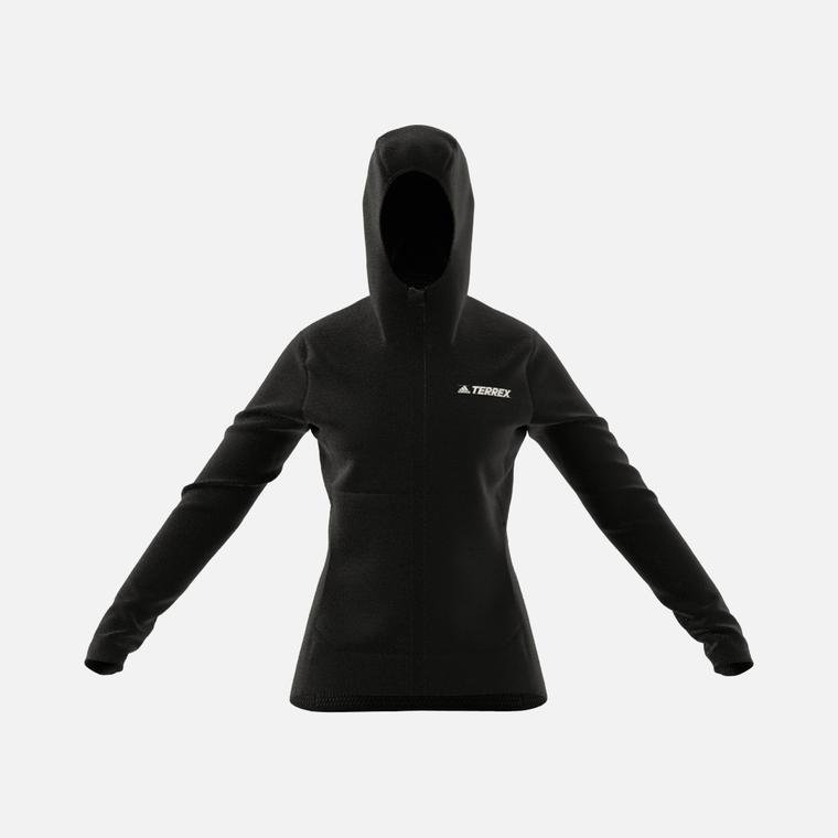 adidas Terrex Xperior Light Fleece Full-Zip Hooded Kadın Ceket