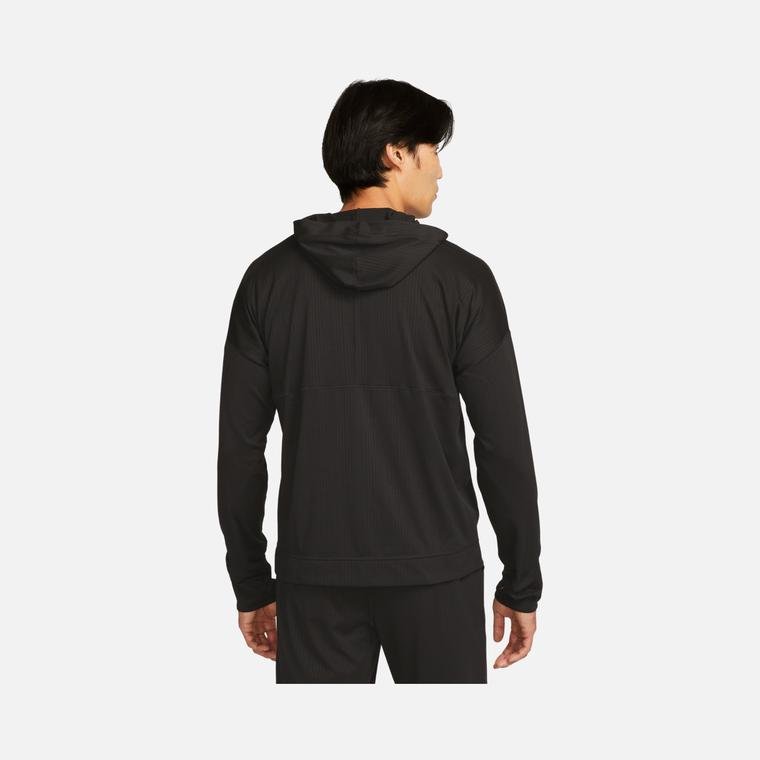Nike Yoga Dri-Fit Statement Jersey Training Full-Zip Hoodie Erkek Sweatshirt