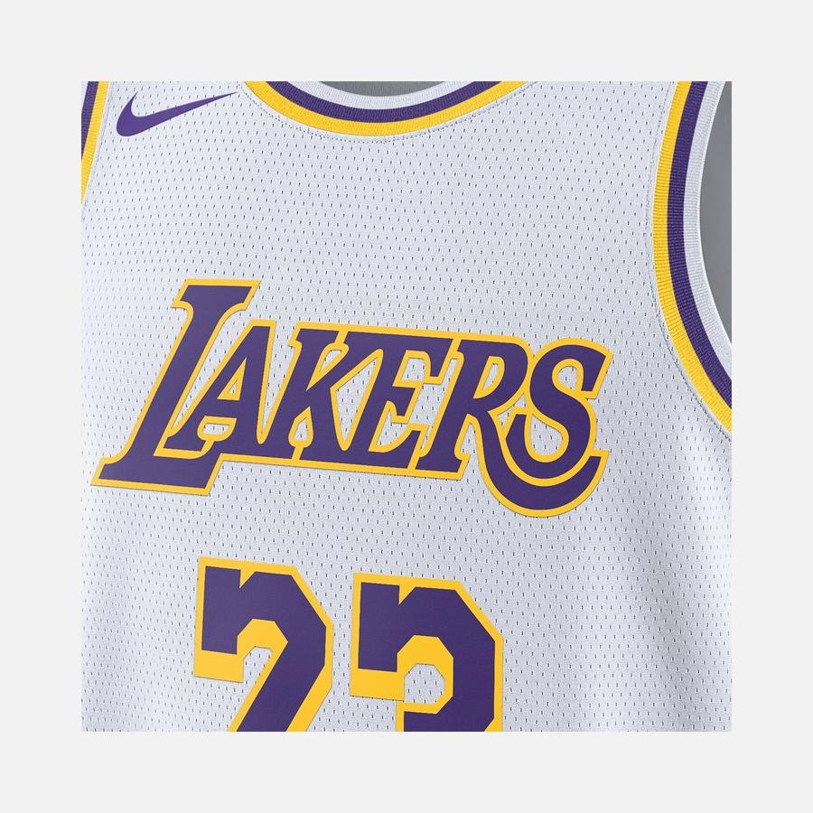  Nike Los Angeles Lakers Association Edition 2022-2023 NBA Swingman Erkek Forma