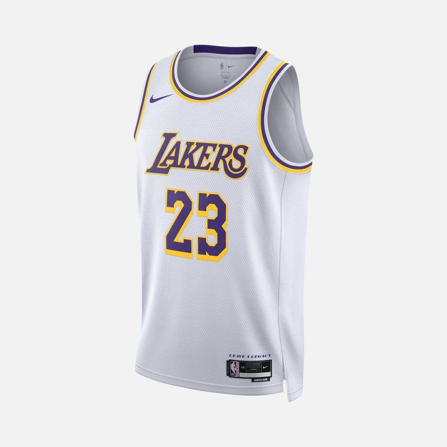  Nike Los Angeles Lakers Association Edition 2022-2023 NBA Swingman Erkek Forma