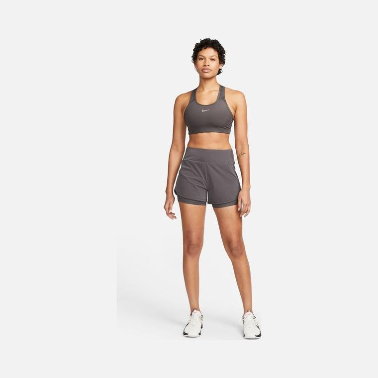 Nike Dri-Fit Bliss Mid-Rise 3" 2-in-1 Training Kadın Şort