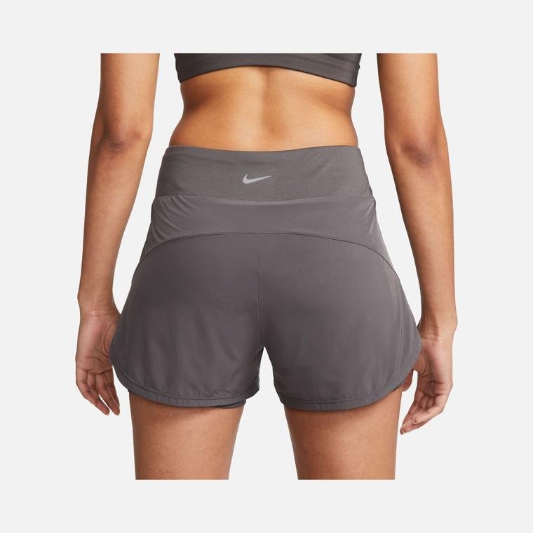 Nike Dri-Fit Bliss Mid-Rise 3" 2-in-1 Training Kadın Şort