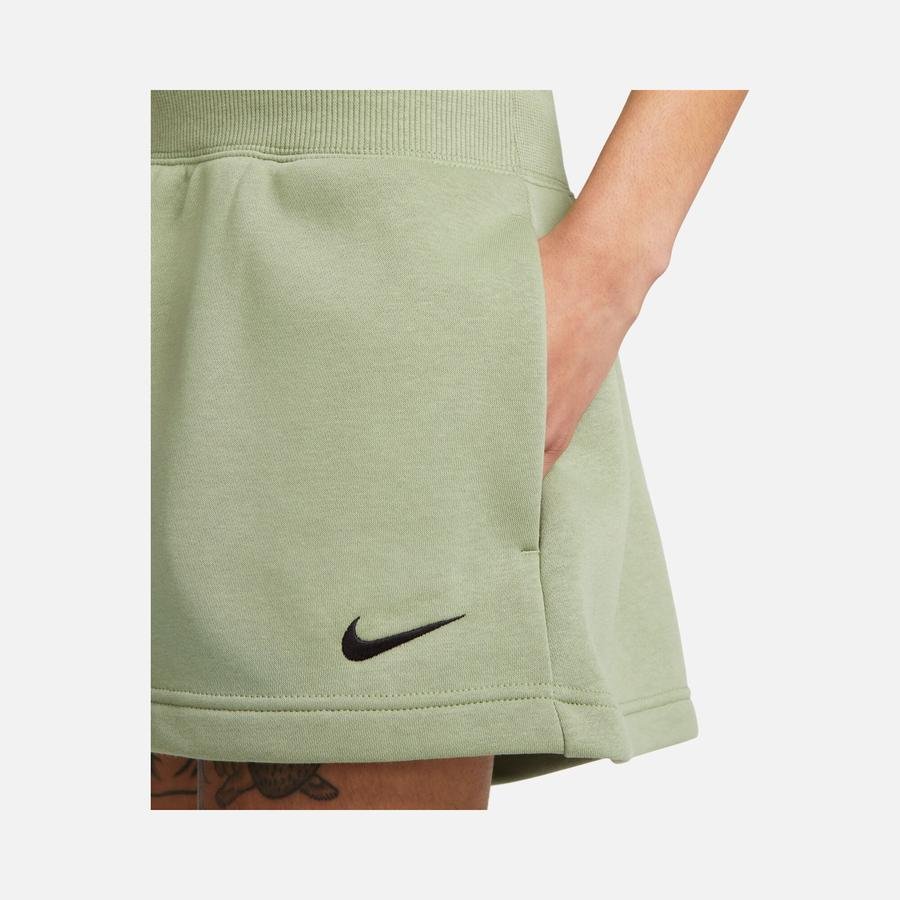  Nike Sportswear Phoenix Fleece High-Waisted Kadın Şort