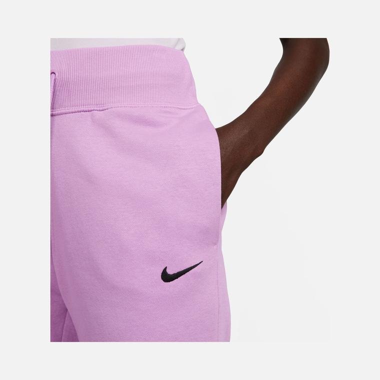 Nike Sportswear Gel-Midi Swoosh Phoenix Fleece High-Waisted Kadın Eşofman Altı