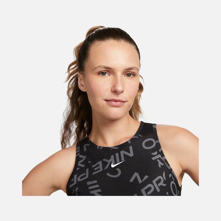 Nike Pro Dri-Fit Crop Printed Training Kadın Atlet