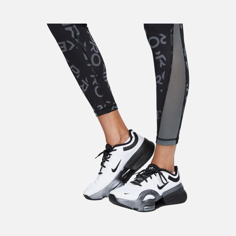 Nike Pro Mid-Rise 7/8 Printed Training Kadın Tayt