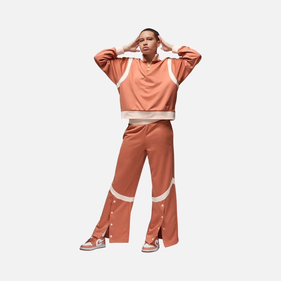  Nike Jordan (Her)itage Flight Suit Half-Zip Kadın Sweatshirt