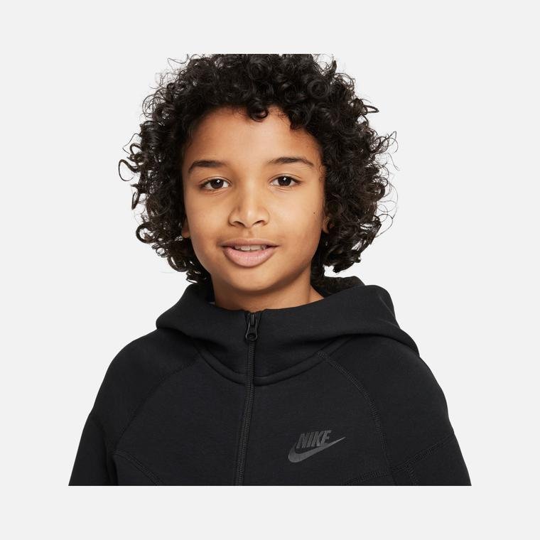 Nike Sportswear Tech Fleece Full-Zip Hoodie FW23 (Boys') Çocuk Sweatshirt