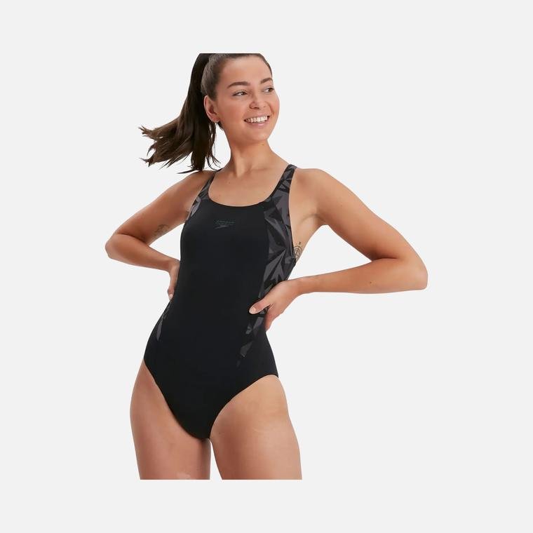Speedo Hyperboom Muscleback Kadın Yüzücü Mayo