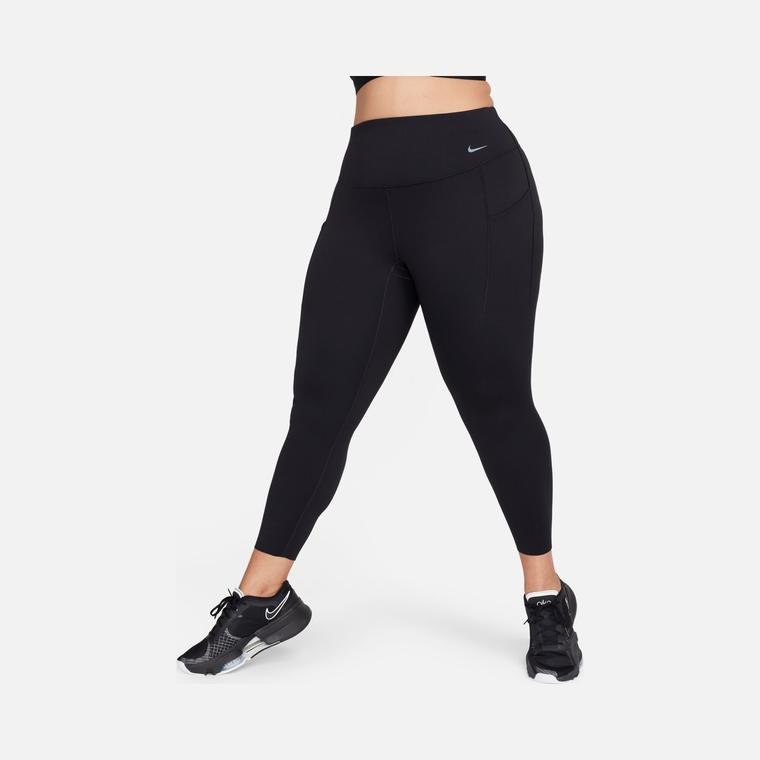 Женские тайтсы Nike Universa Medium-Support High-Waisted 7/8 Training (Plus Size) Tayt для тренировок