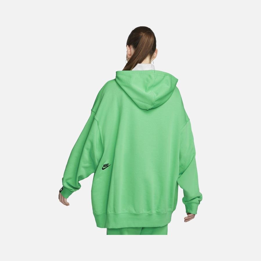  Nike Sportswear French Terry Oversized Fleece Pullover Hoodie Kadın Sweatshirt