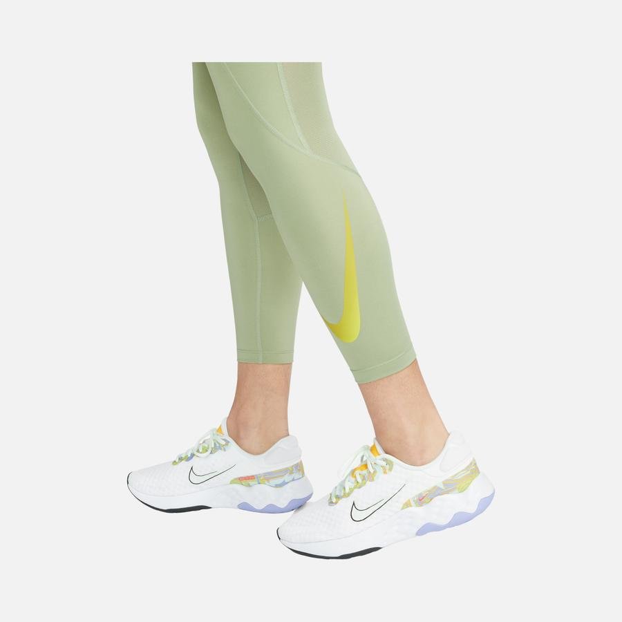  Nike Dri-Fit Fast Mid-Rise 7/8 Running Kadın Tayt