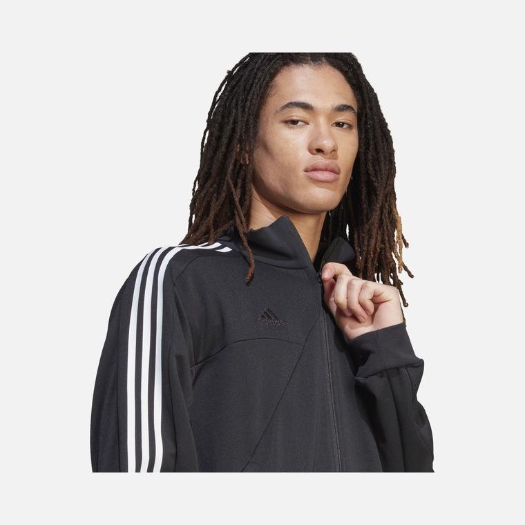 adidas Sportswear Tiro Wordmark 3-Stripes Full-Zip Hoodie Erkek Ceket