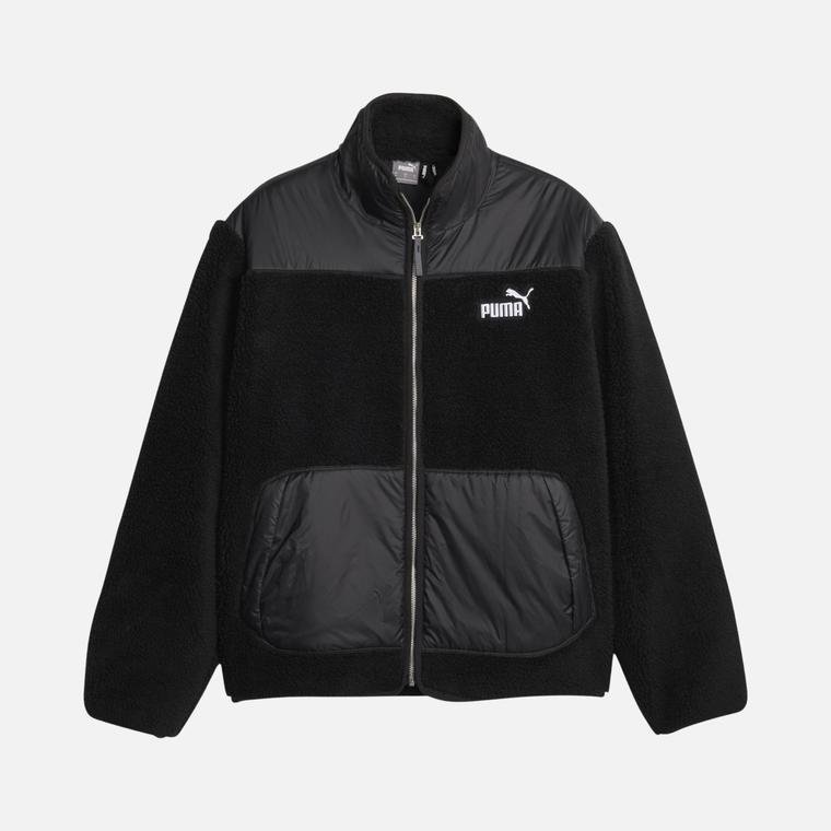 Puma Sportswear Sherpa Hybrid Full-Zip Hoodie Erkek Ceket