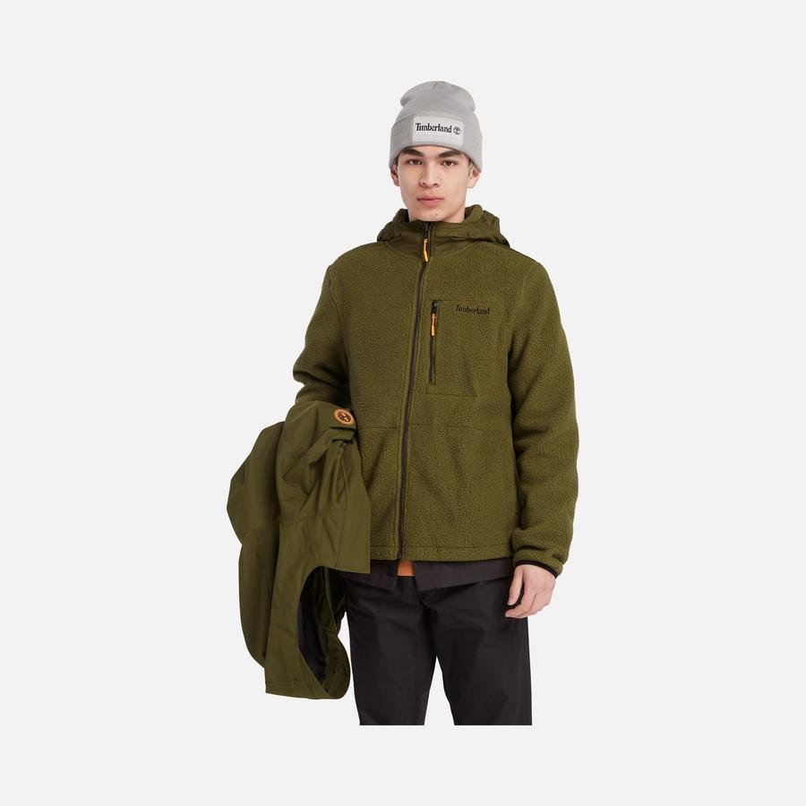  Timberland Sportswear Water Resistant 3in1 Full-Zip Hoodie Erkek Ceket