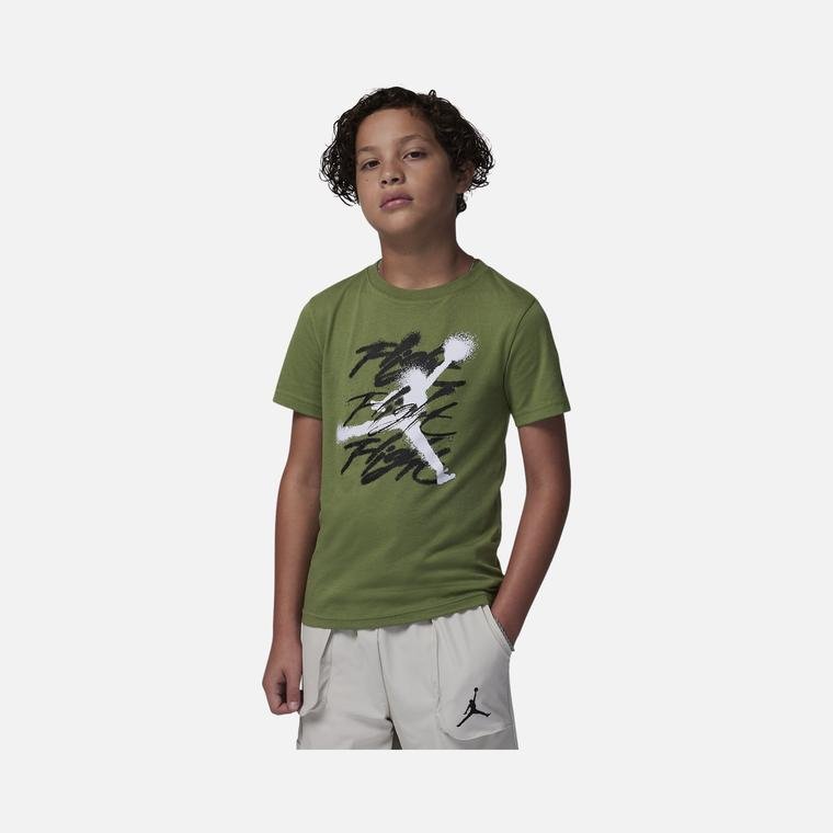 Nike Jordan Jumpman Flight Spray Short-Sleeve (Boys') Çocuk Tişört
