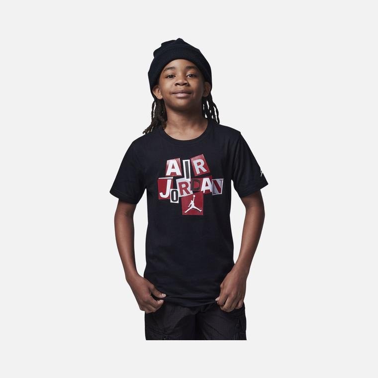 Nike Air Jordan Cut Out Short-Sleeve (Boys') Çocuk Tişört
