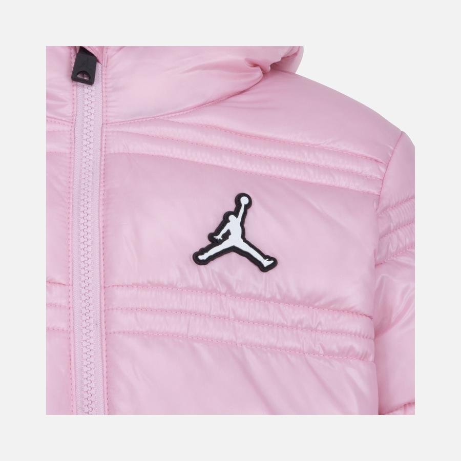  Nike Jordan Core Mid Weight Puffer Full-Zip Hoodie (Girls') Çocuk Mont