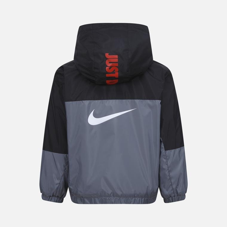 Nike Fleece Lined Woven ''Just Do It'' Full-Zip Hoodie Çocuk Ceket
