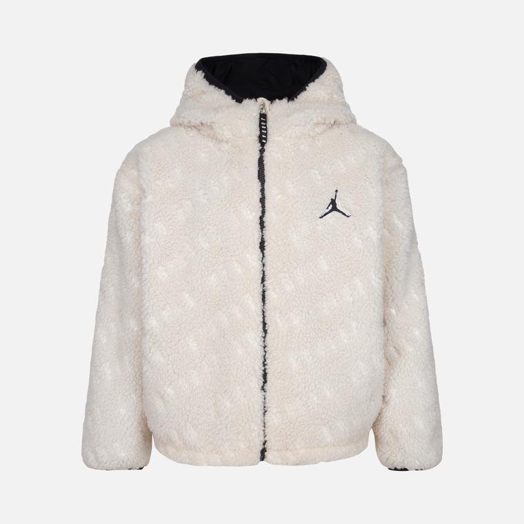 Детская куртка Nike Jordan Jacquard Sherpa Full-Zip Hoodie (Boys')