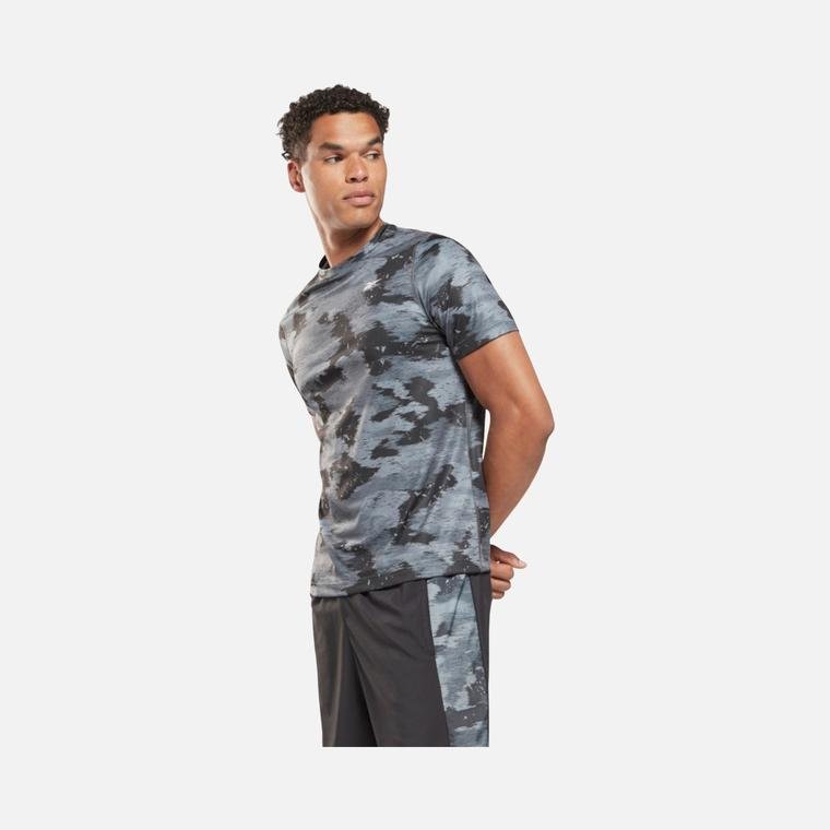 Reebok Train Camouflage Short-Sleeve Erkek Tişört