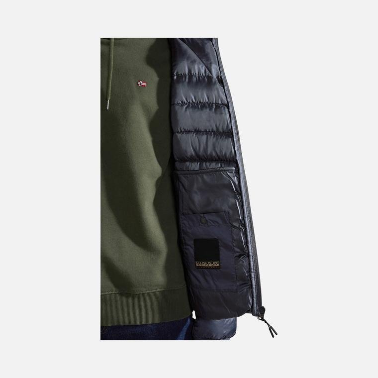 Napapijri Sportswear Aerons Colorblock Full-Zip Hoodie Erkek Ceket