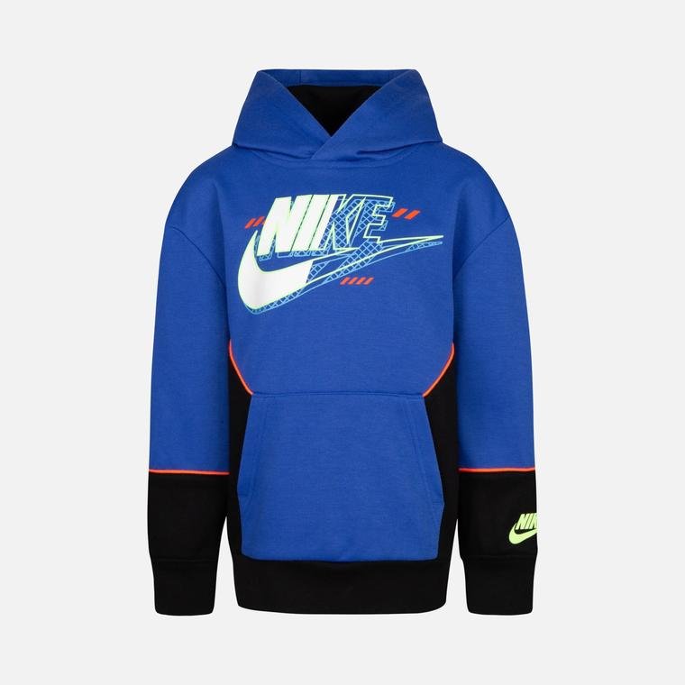 Nike Sportswear Digital Escape French Terry  Pullover Hoodie (Boys') Çocuk Sweatshirt