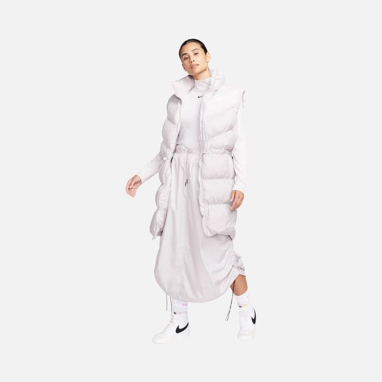 Nike Sportswear Essential Eco Down Loose Long Puffer Full-Zip Kadın Yelek