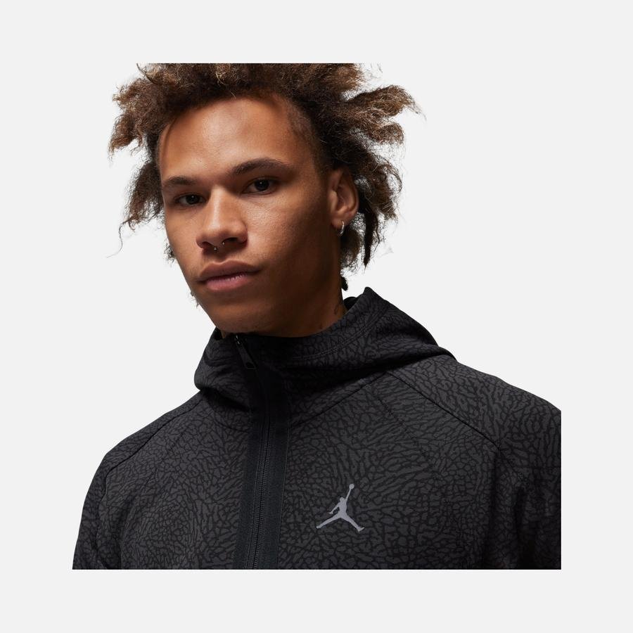  Nike Jordan Dri-Fit Sport Statement All Over Print Full-Zip Hoodie Erkek Sweatshirt