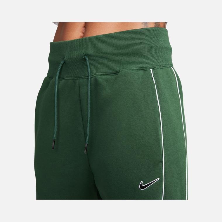 Nike Sportswear Phoenix Fleece High-Waisted Open-Hem Bottoms Kadın Eşofman Altı