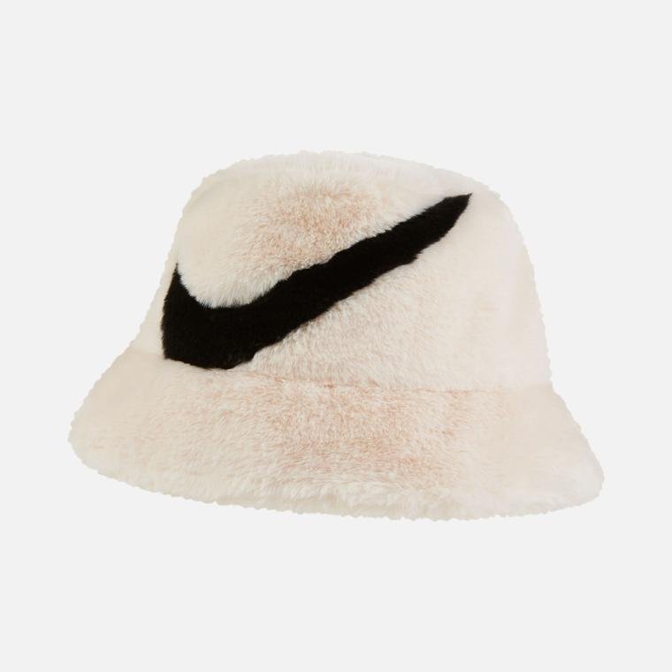Nike Sportswear Apex Faux-Fur Swoosh Bucket Kadın Şapka